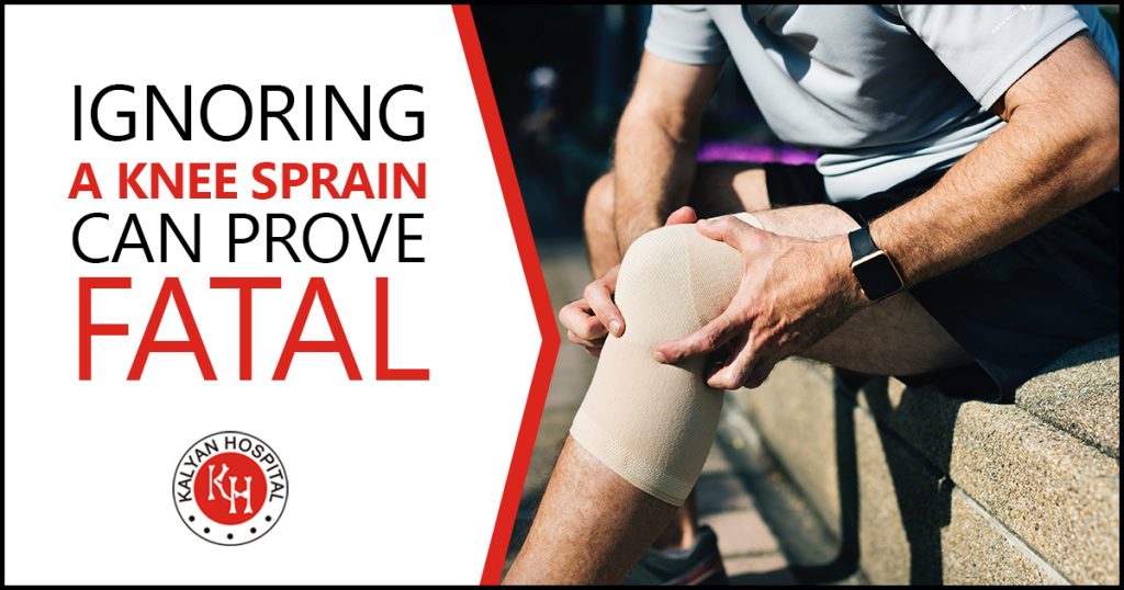 Ignoring A Knee Sprain Can Prove fatal