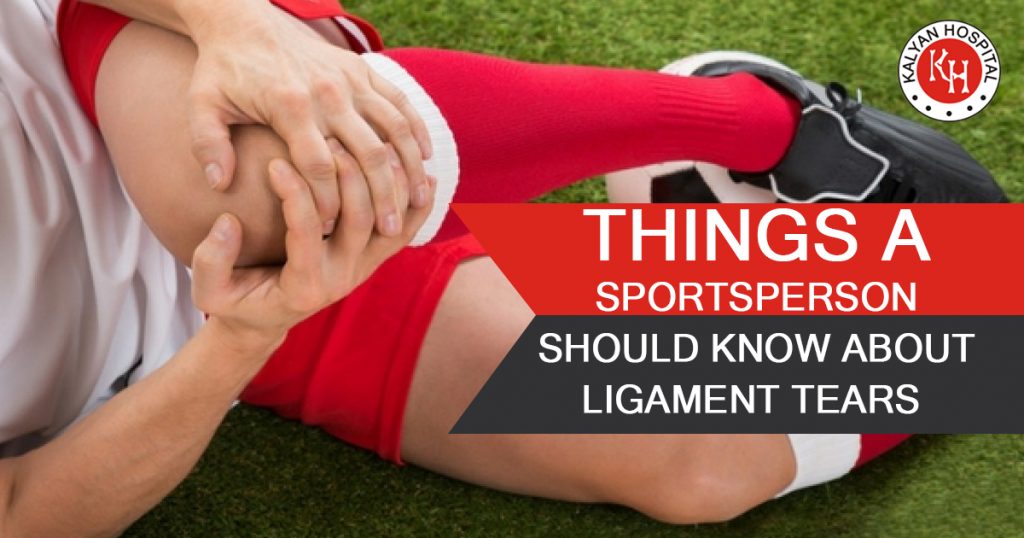 things a sportsperson should know about ligament tears