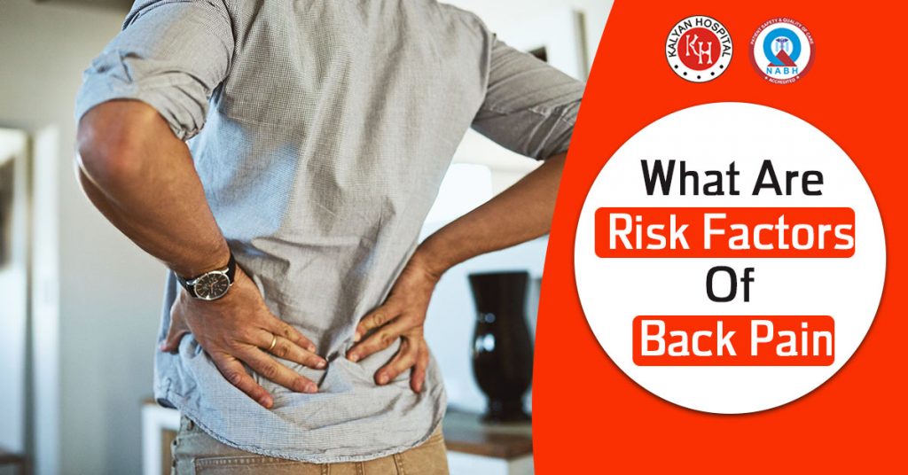 What are risk factors of back pain