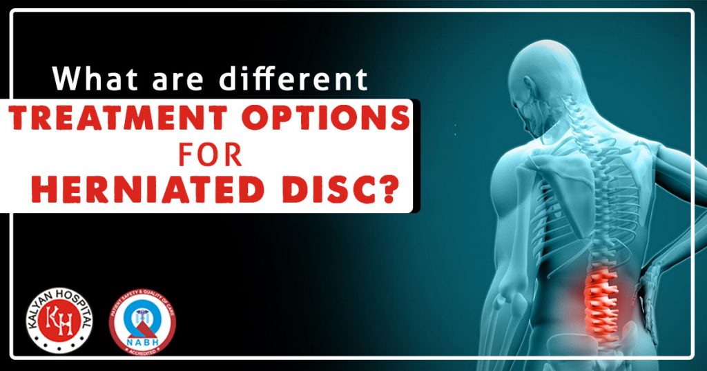 What are different treatment options for herniated Disc